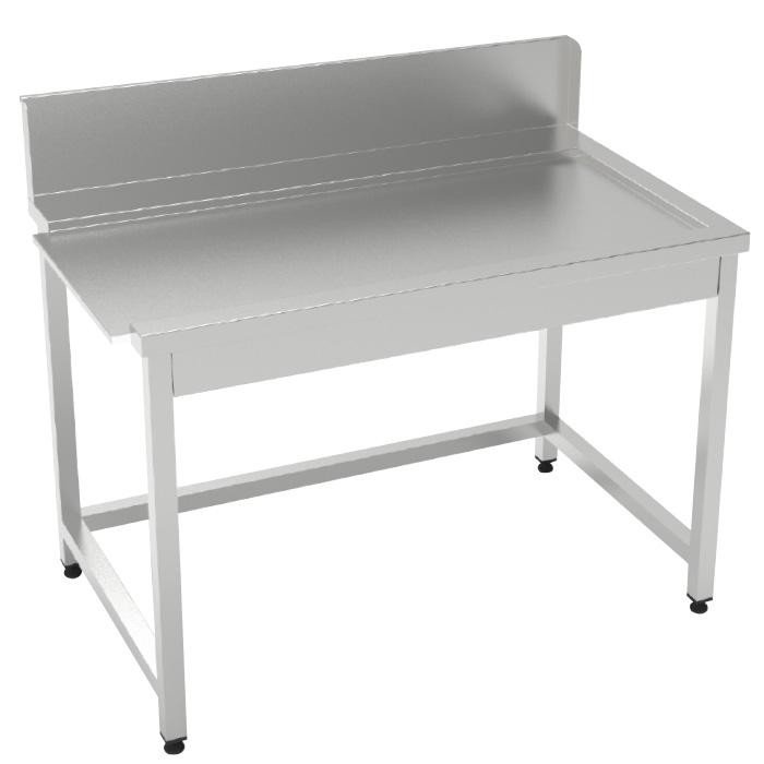 Table de sortie lave-vaisselle, à gauche, 120x75x85