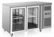Habillage inox pour réfrigérateur bar 2,5 portes (esthétique comptoir de service), 1,8m